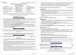 senior manager resumes