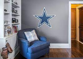 Dallas Cowboys Logo Fathead Wall Decal Removable Wall Decals Wall Decals Dallas Cowboys Bedroom