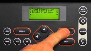 Lamp Alignment Nec Nc Series Digital Projectors En Youtube