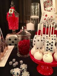 Check spelling or type a new query. Casino Night Dinner Party Party Ideas Photo 1 Of 30 Casino Night Poker Party Casino Party Decorations