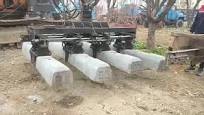 Excavator attachment - Rail track sleeper laying machine | Abby | Facebook