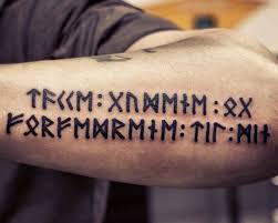 Viking rune tattoos are inspired by the ancient futhark, one of the many varieties of runic alphabets that have existed throughout history. Runic Tattoo Rune Tattoo Viking Rune Tattoo Tattoos