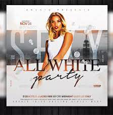 Download white christmas party psd flyer invitation template for free. 53 White Party Flyer Templates Free Psd Vector Png Pdf Downloads
