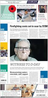 The citizen brings you breaking news, current affairs, celebrity and entertainment news, as well as sport news throughout the day. Newspaper Ottawa Citizen Canada Newspapers In Canada Wednesday S Edition November 8 Of 2017 Kiosko Net