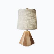 Bring both function and fashion to any tabletop in your home with this modern table lamp. Natural Wood Table Lamp Mid Century Modern Decor Midmod