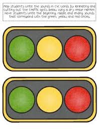 Traffic Light Cvc Word Cards Cvc Words Reading Cvc Words Word Cards