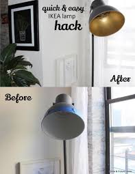 Quick Easy Ikea Lamp Hack Once Future Home Ikea Lamp Lamp Makeover Ikea Floor Lamp