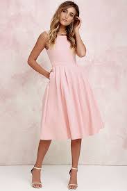 Ambitious Beauty Peach Midi Dress Peach Midi Dress Mid Length Dresses Beauty Dress