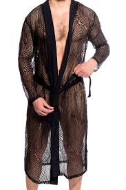 Parcourez notre sélection de veste kimono homme : Desire Black Kimono Men S Designer Lace Kimono