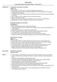 A functional resume format could do more harm than good for your job search. Business Teacher Resume Samples Velvet Jobs