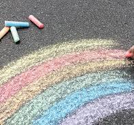 Sidewalk Chalk, 20 Colors Jumbo Street Chalk For Creative Kids Drawing, Non  Toxic Washable Toddler Chalk, Paint on Chalkboard Outside Playground