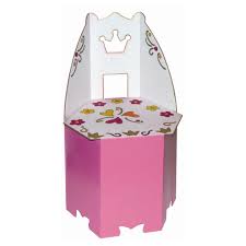 Lay it with the colored side facing down. Kinder Stuhl Thron Aus Karton Pappe Blanko Weiss Zum Bemalen Gestalten Send It 2 Me