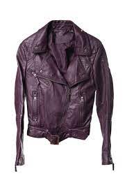 Pin By Lavagrantbelle On Fashion And Shoes Purple Leather Jacket Leather Jacket Purple Leather
