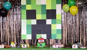 Visit freeminecraftprintables to download the free printable minecraft happy birthday banners. Minecraft Birthday Party Food Games Free Printables