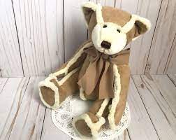 Stuffed Toy Teddy Bear Bath Body Works Gingerbread Plush Etsy Vintage Plush Plush Stuffed Animals Teddy Bear