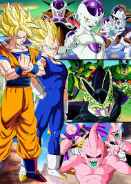 Poster Dragon Ball Z Sagas Anime Dragon Ball Super Dragon Ball Goku Dragon Ball