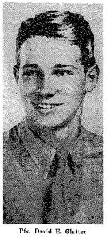 Soldiers from New York: Jewish Soldiers in The New York Times, in World War  Two: PFC David E. Glatter