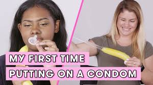 Condoms are the best at preventing pregnancy and sexually transmitted diseases. My First Time Putting On A Condom Seventeen Firsts Youtube