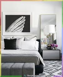 غرف نوم ابيض واسود