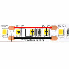 12v wiring diagram / strip lights. Led Strip Light Internal Schematic And Voltage Information Waveform Lighting