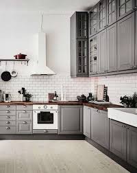 I like to specify medium or darker gray cabinets in kitchens that have a white or super light wall color on the walls. 25 Best Gray Kitchen Cabinet Ideas And Designs Kitchen Layout White Kitchen Design Grey Kitchen Designs