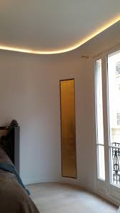 Corniche Lumineuse Et Cloison Cintree Cloison Institut De Massage Lumineux
