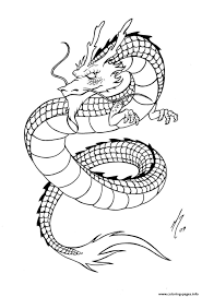 Similar of flying dragon coloring pages more images. Adult Simple Chinese Dragon Coloring Pages Printable