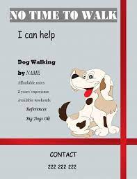Free Templates Dog Walking Dog Walking Flyer Dog Walking Dog Walking Flyer Templates