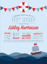 Nautical Baby Shower Invitations Wording Nautical Baby Shower Theme Home Party Theme Ide Tarjetas De Cumpleanos Para Ninos Invitaciones Invitaciones Cumple
