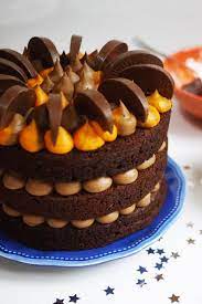 Terry S Chocolate Orange Cake Recipe Lovely Layers Of Chocolate Sponge Cake Sandwiched With Choco Orange Cake Recipe Orange Chocolate Cake Orange Layer Cake