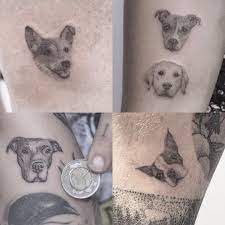 11 Sweet And Classy Dog Tattoos To Show Your Pup Your Undying Love Dog Face Tattoo Memorial Tattoos Small Small Dog Tattoos
