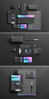 Download Black Stationery Branding Mockup Branding Mockups Stationery Branding Branding