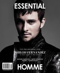 Essential Homme Magazine, Issue No. 30, August/September 2015 (Shiloh  Fernandez Cover) by Terry Lu (editor): (2015)  Magazine&nbsp;/&nbsp;Periodical