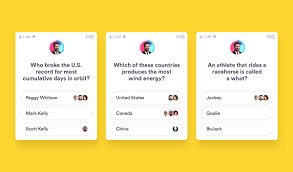 There is a collection of 1000+ u.s trivia questions related to its history, geography, government, environment, etc. Hq Trivia Will Soon Let You See Your Friends Answers To Questions While You Play The Verge