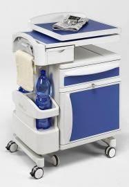 Newstyle Hospital Ward Bedside Cabinets With Overbed Table Hospital Furniture Healthcare Furniture Medical Furniture