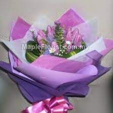 10 Valentines Purple Tulips Fresh Tulips Purple Tulips Tulips