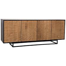 Ajax sideboard, black steel and walnut. Noir Ra Sideboard Teak Sideboard Teak Modern Sideboard