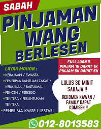 Pinjaman peribadi wang berlesen yang selamat. Promosi Terbaik September Pinjaman Wang Berlesen Sabah Facebook