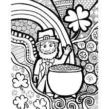 Patrick's day printables along with some other fun kids craft in our. St Patricks Day Coloring Leprechaun Pages For Adult Xcolorings Com