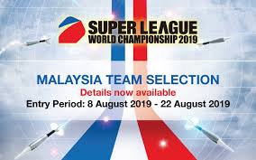 Due to time constraints this year, teams will now play each other only once, meaning the champion will be decided after 11 rounds. Super League World Championship 2019 Team Malaysia Selection Event Dartslive Malaysia Dartslive