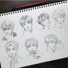 As if i would use the full ver. Line Art Bts Members Drawing Easy Novocom Top