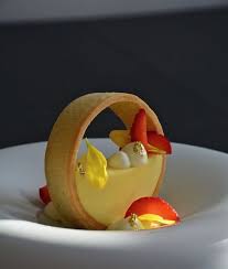 Dessert is also great for dinner parties because it's almost always a great option for preparing ahead of time. Langijo Langijo Fancy Desserts Fine Dining Desserts Dessert Presentation