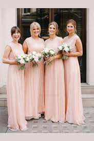Customized Admirable Pink Bridesmaid Dress Blush Bridesmaid Dress A Line Bridesmaid Dress Bridesmaid Dress Chiffon Pink Chiffon Bridesmaid Dress Pink Bridesmaid Dresses Long Bridesmaid Dresses Long Chiffon