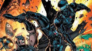 The dark knight detective is returning to the world of fortnite, this time in the form of an ambitious crossover comic. Jim Lee Draws Batman Snake Eyes Face Off For Dc Fortnite Crossover Zero Point Gamesradar