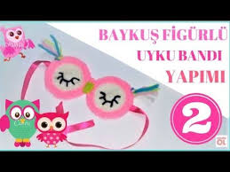 Orgu Uyku Goz Bandi Yapimi Panosundaki Pin