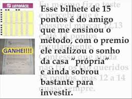 Resultado de imagem para como ganhar na lotofacil
