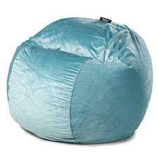 Posh Spa Velvet Small Bean Bag Chair Bean Bag Chair Hug Pillow Chair