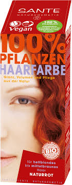 Do you have blonde hair and want to achieve a fiery red hair colour? Natural Plant Hair Colour Natural Red Sante Naturkosmetik