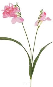 Artificiales Freesia En Tija Flor De Los Campos H 70 Cm Ideales Para Ramo Rosa Soutenu Choisissez Votre Color Rosa Soutenu Plantas Artificiales