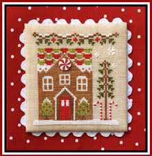 Discover thousands of more patterns to print online instantly at crosstitch.com. Country Cottage Needleworks Gingerbread House 1 Gingerbread Village 3 123stitch